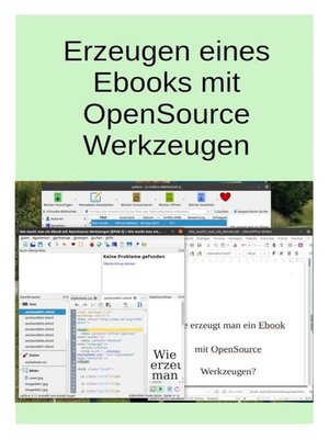 cover image of Wie macht man ein Ebook mit OpenSource Werkzeugen
